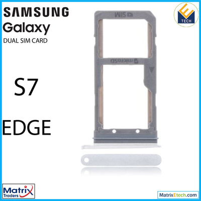 Samsung Galaxy S7 Edge Dual Sim Card Tray - Matrix Traders