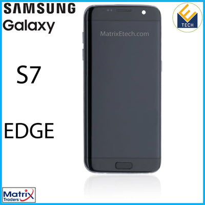 Samsung Galaxy S7 Edge OLED Assembly With Frame (All US Models G935A) - Matrix Traders