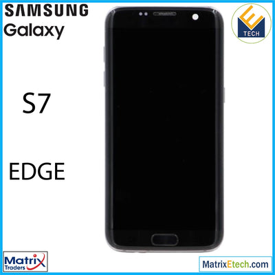 Samsung Galaxy S7 Edge OLED Assembly With Frame (Blemish Grade A) - Matrix Traders