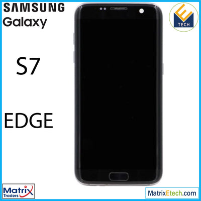 Samsung Galaxy S7 Edge OLED Assembly With Frame (Blemish: Grade C) - Matrix Traders