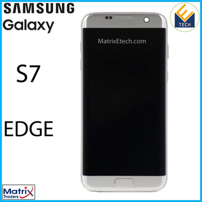 Samsung Galaxy S7 Edge OLED Assembly With Frame (International G935F) - Matrix Traders