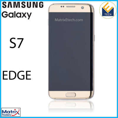 Samsung Galaxy S7 Edge OLED Assembly With Frame (International G935F) - Matrix Traders