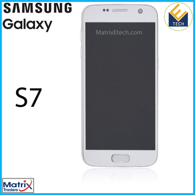 Samsung Galaxy S7 OLED Assembly With Frame (All US Models) - Matrix Traders