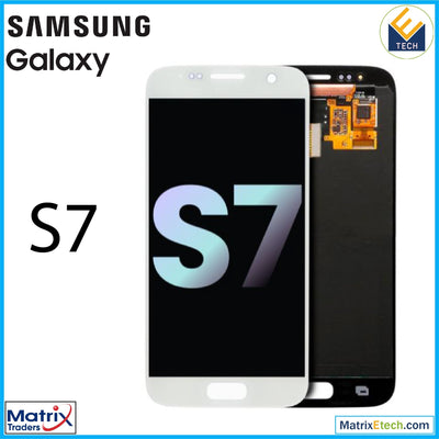 Samsung Galaxy S7 OLED Assembly Without Frame (Service Pack) - Matrix Traders