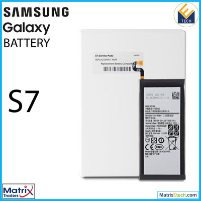 Samsung Galaxy S7 Replacement Battery (EB - BG930ABA) (Service Pack) - Matrix Traders