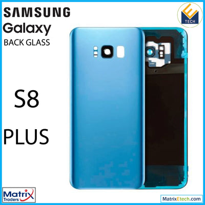 Samsung Galaxy S8 Plus Back Cover Glass With Camera Lens (Aftermarket Plus) - Matrix Traders