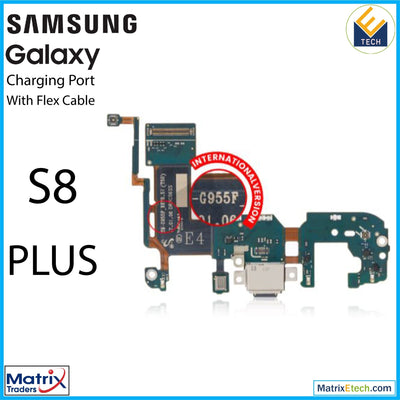 Samsung Galaxy S8 Plus Charging Port With Flex Cable (G955F) (International Version) - Matrix Traders