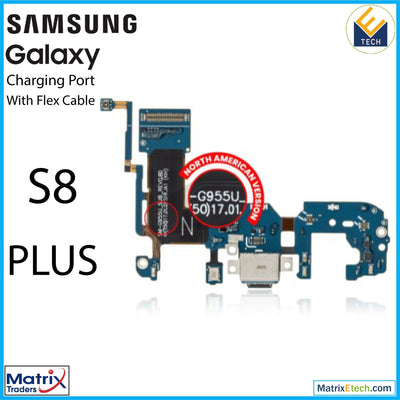 Samsung Galaxy S8 Plus Charging Port With Flex Cable (G955U) (US Version) - Matrix Traders