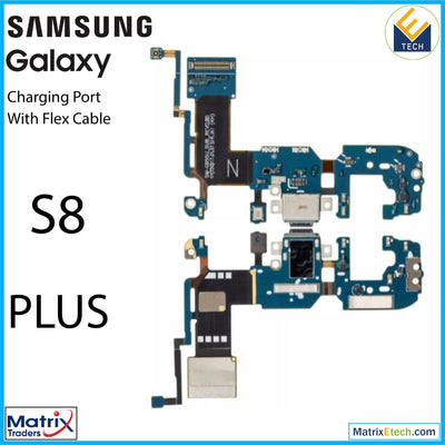 Samsung Galaxy S8 Plus Charging Port With Flex Cable (US Version) (Service Pack) - Matrix Traders