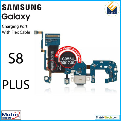 Samsung Galaxy S8 Plus Charging Port With Flex Cable (US Version) (Service Pack) - Matrix Traders