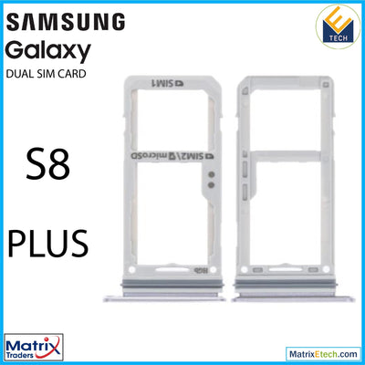 Samsung Galaxy S8 Plus Dual Sim Card Tray - Matrix Traders