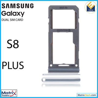 Samsung Galaxy S8 Plus Dual Sim Card Tray - Matrix Traders