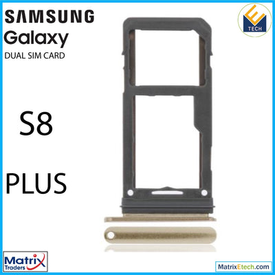 Samsung Galaxy S8 Plus Dual Sim Card Tray - Matrix Traders