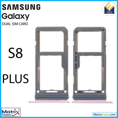 Samsung Galaxy S8 Plus Dual Sim Card Tray - Matrix Traders