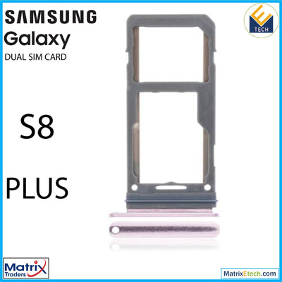 Samsung Galaxy S8 Plus Dual Sim Card Tray - Matrix Traders