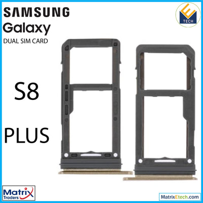 Samsung Galaxy S8 Plus Dual Sim Card Tray - Matrix Traders