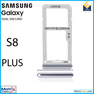 Samsung Galaxy S8 Plus Dual Sim Card Tray - Matrix Traders