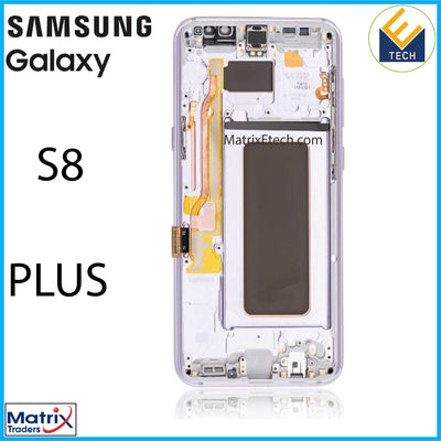 Samsung Galaxy S8 Plus OLED Assembly With Frame (Aftermarket Plus) - Matrix Traders