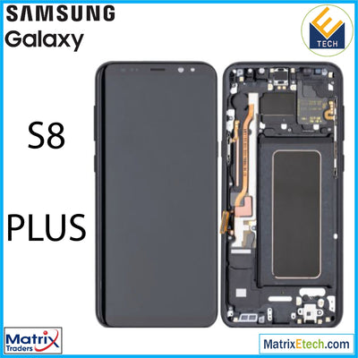 Samsung Galaxy S8 Plus OLED Assembly With Frame (Blemish Grade A) - Matrix Traders