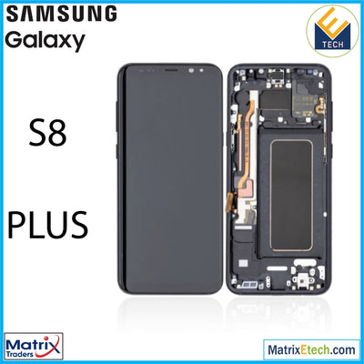 Samsung Galaxy S8 Plus OLED Assembly With Frame (Blemish Grade B) - Matrix Traders