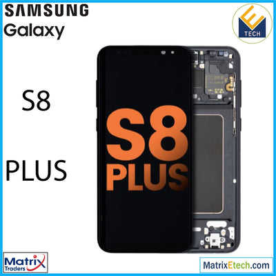 Samsung Galaxy S8 Plus OLED Assembly With Frame (Blemish Grade B) - Matrix Traders