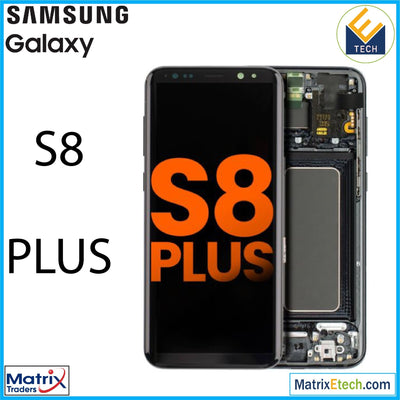 Samsung Galaxy S8 Plus OLED Assembly With Frame (Blemish Grade C) - Matrix Traders