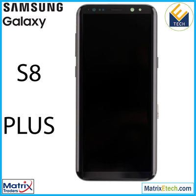 Samsung Galaxy S8 Plus OLED Assembly With Frame (Blemish Grade C) - Matrix Traders