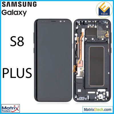 Samsung Galaxy S8 Plus OLED Assembly With Frame (Blemish: Grade D) - Matrix Traders