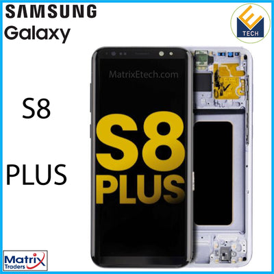 Samsung Galaxy S8 Plus OLED Assembly With Frame (Refurbished) - Matrix Traders