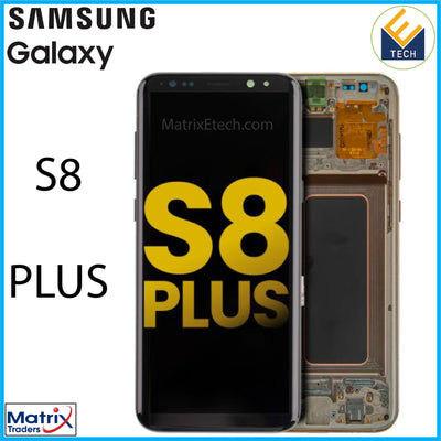 Samsung Galaxy S8 Plus OLED Assembly With Frame (Refurbished) - Matrix Traders