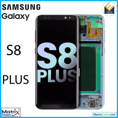 Samsung Galaxy S8 Plus OLED Assembly With Frame (Service Pack) - Matrix Traders