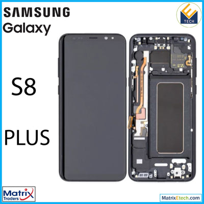 Samsung Galaxy S8 Plus OLED Assembly With Frame (Service Pack) - Matrix Traders