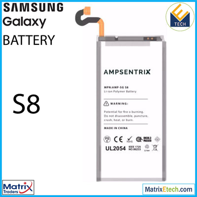 Samsung Galaxy S8 Replacement Battery (Pro) EB - BG950ABE - Matrix Traders