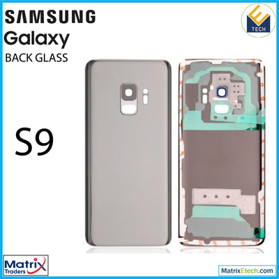 Samsung Galaxy S9 Back Cover Glass With Camera Lens (Aftermarket Plus) - Matrix Traders