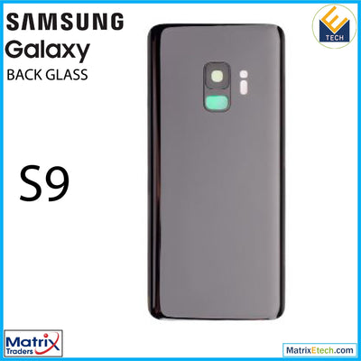 Samsung Galaxy S9 Back Cover Glass With Camera Lens (Aftermarket Plus) - Matrix Traders