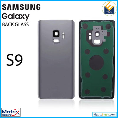 Samsung Galaxy S9 Back Cover Glass With Camera Lens (Aftermarket Plus) - Matrix Traders