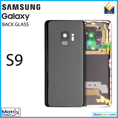 Samsung Galaxy S9 Back Cover Glass With Camera Lens (Aftermarket Plus) - Matrix Traders