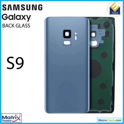 Samsung Galaxy S9 Back Cover Glass With Camera Lens (Aftermarket Plus) - Matrix Traders