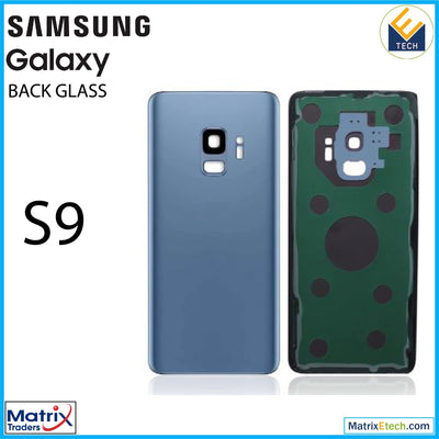 Samsung Galaxy S9 Back Cover Glass With Camera Lens (Aftermarket Plus) - Matrix Traders