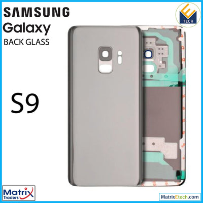 Samsung Galaxy S9 Back Cover Glass With Camera Lens (Aftermarket Plus) - Matrix Traders