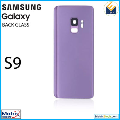 Samsung Galaxy S9 Back Cover Glass With Camera Lens (Service Pack) - Matrix Traders