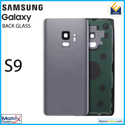 Samsung Galaxy S9 Back Cover Glass With Camera Lens (Service Pack) - Matrix Traders