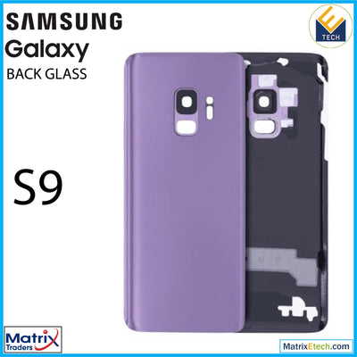 Samsung Galaxy S9 Back Cover Glass With Camera Lens (Service Pack) - Matrix Traders