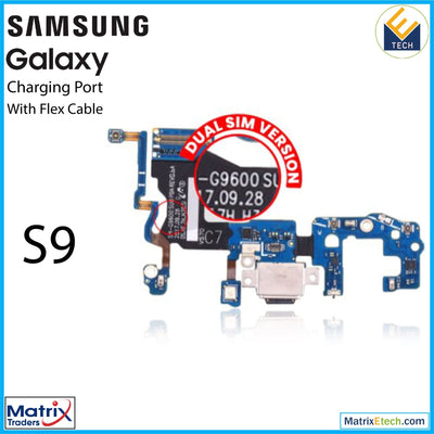 Samsung Galaxy S9 Charging Port With Flex Cable (G9600) (Dual Sim Version) - Matrix Traders