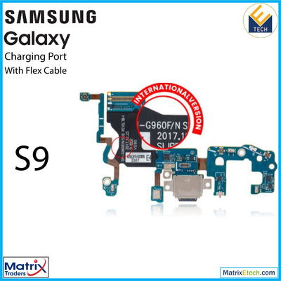 Samsung Galaxy S9 Charging Port With Flex Cable (G960F) (International Version) - Matrix Traders