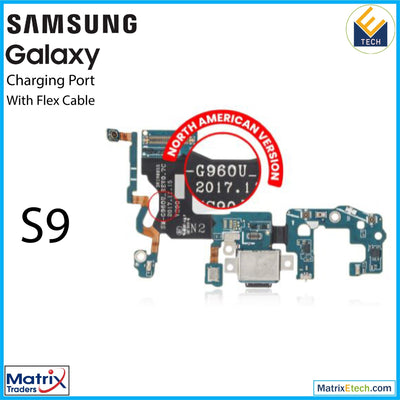 Samsung Galaxy S9 Charging Port With Flex Cable (G960U) (US Version) - Matrix Traders