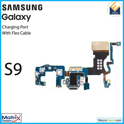 Samsung Galaxy S9 Charging Port With Flex Cable (US Version) (Service Pack) - Matrix Traders