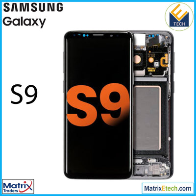 Samsung Galaxy S9 OLED Assembly With Frame (Blemish C) - Matrix Traders