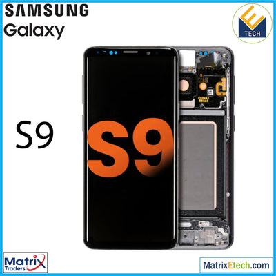 Samsung Galaxy S9 OLED Assembly With Frame (Blemish Grade A) - Matrix Traders