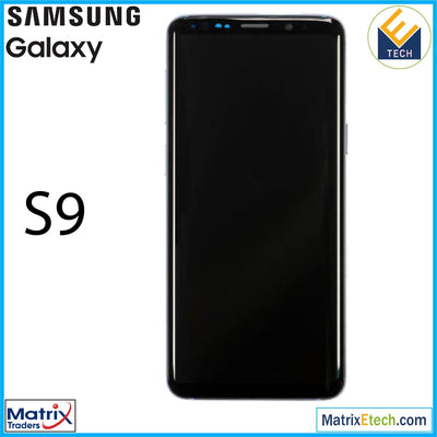 Samsung Galaxy S9 OLED Assembly With Frame (Blemish Grade A) - Matrix Traders